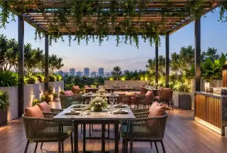 Outdoor Dining Area at Dream Velmore
