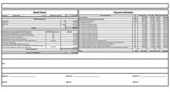Dream Velmore cost sheet preview
